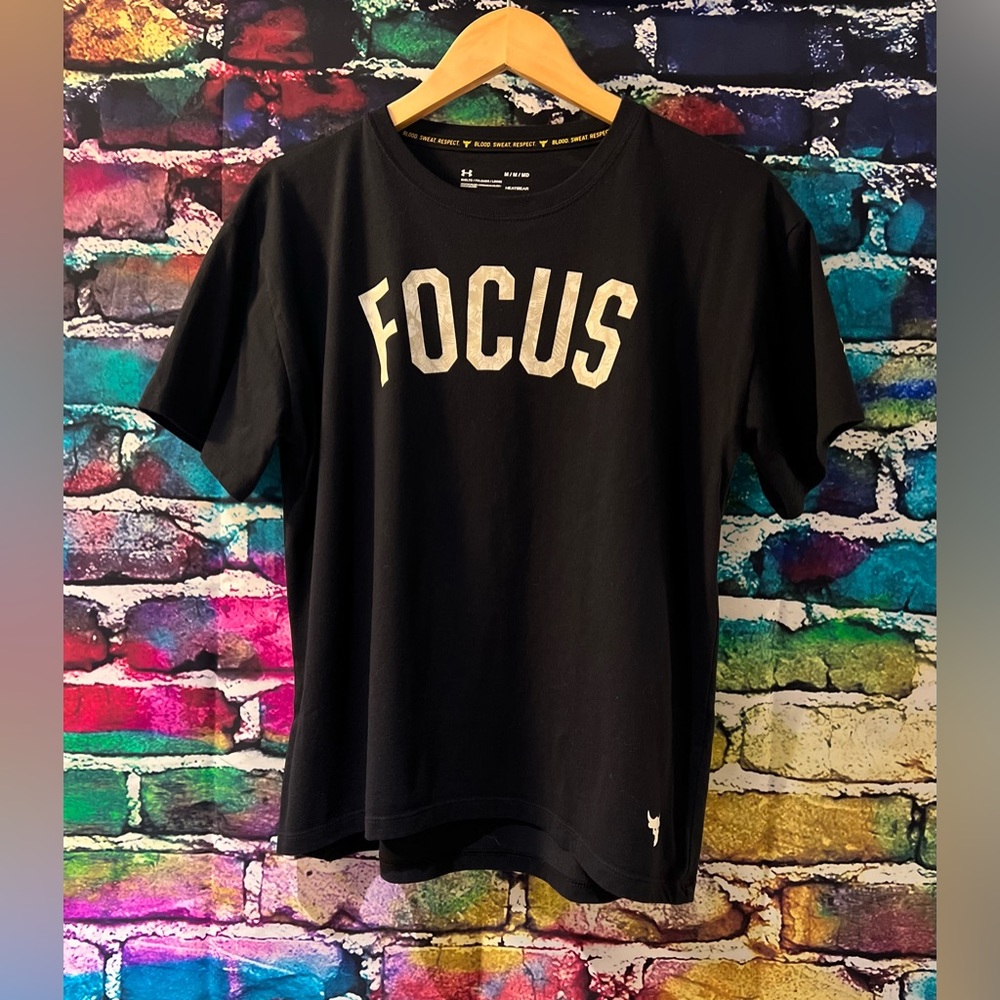 The rock under armor T-shirt